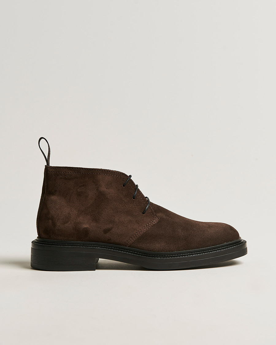 Herren | GANT Fairwyn Suede Chukka Boot Dark Brown | GANT | Fairwyn Suede Chukka Boot Dark Brown