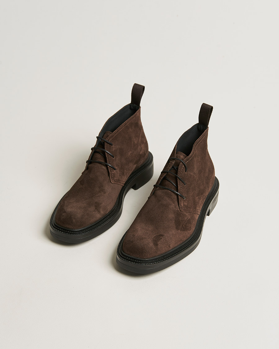Herren | GANT Fairwyn Suede Chukka Boot Dark Brown | GANT | Fairwyn Suede Chukka Boot Dark Brown