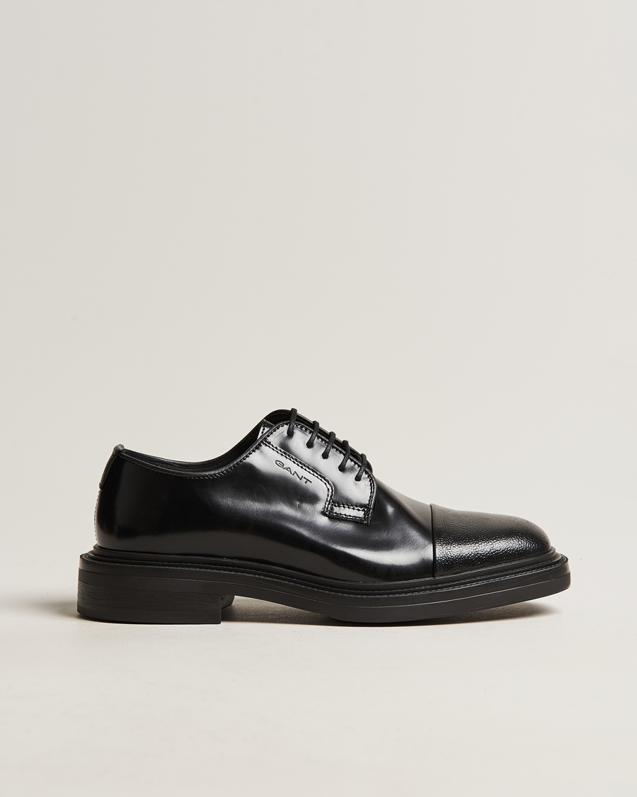 Herren | GANT Fairwyn Leather Low Lace Derby Black | GANT | Fairwyn Leather Low Lace Derby Black