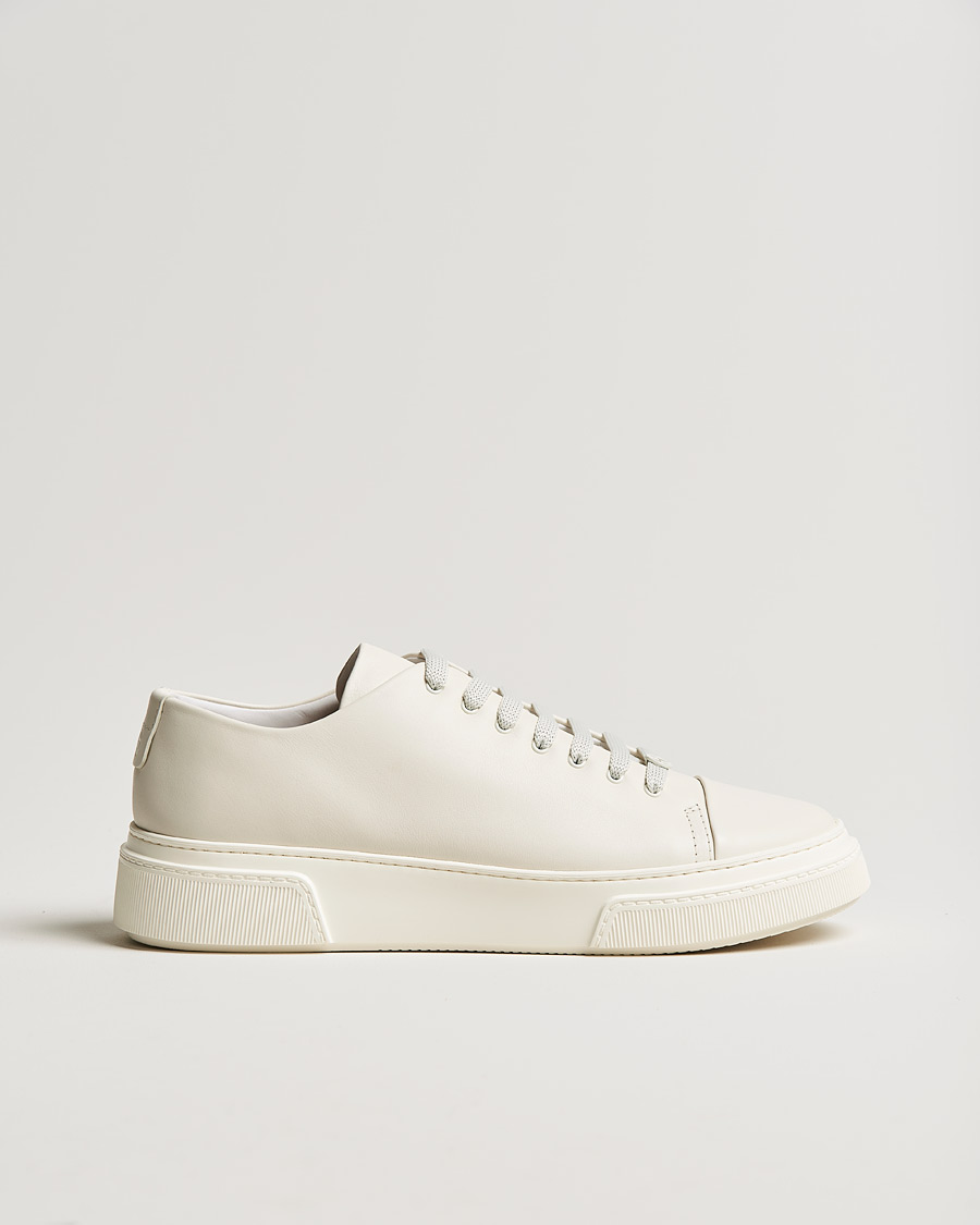 Herren | Giorgio Armani Plain Sneakers Off White | Giorgio Armani | Plain Sneakers Off White