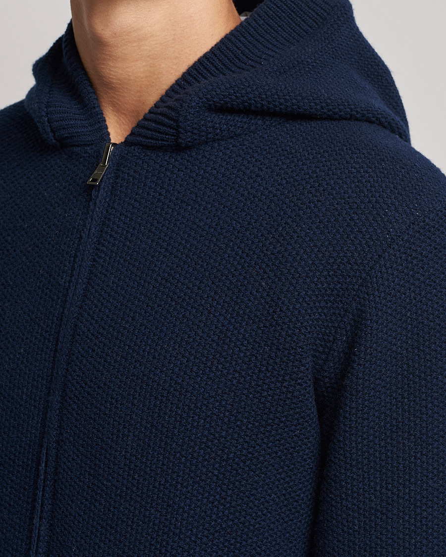 Herren | Jacken | Herno | Reversible Wool Bomber Jacket Navy