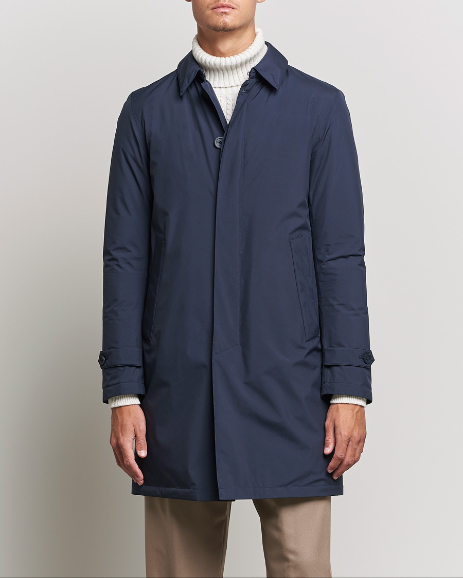 Herren | Jacken | Herno | Laminar Goretex Nylon Coat Navy