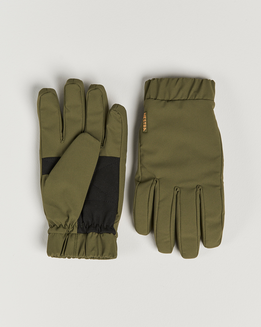 Herren | Hestra Axis Primaloft Waterproof Glove Olive | Hestra | Axis Primaloft Waterproof Glove Olive