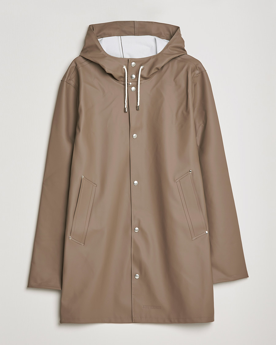 Herren | Jacken | Stutterheim | Stockholm Raincoat Mole Brown