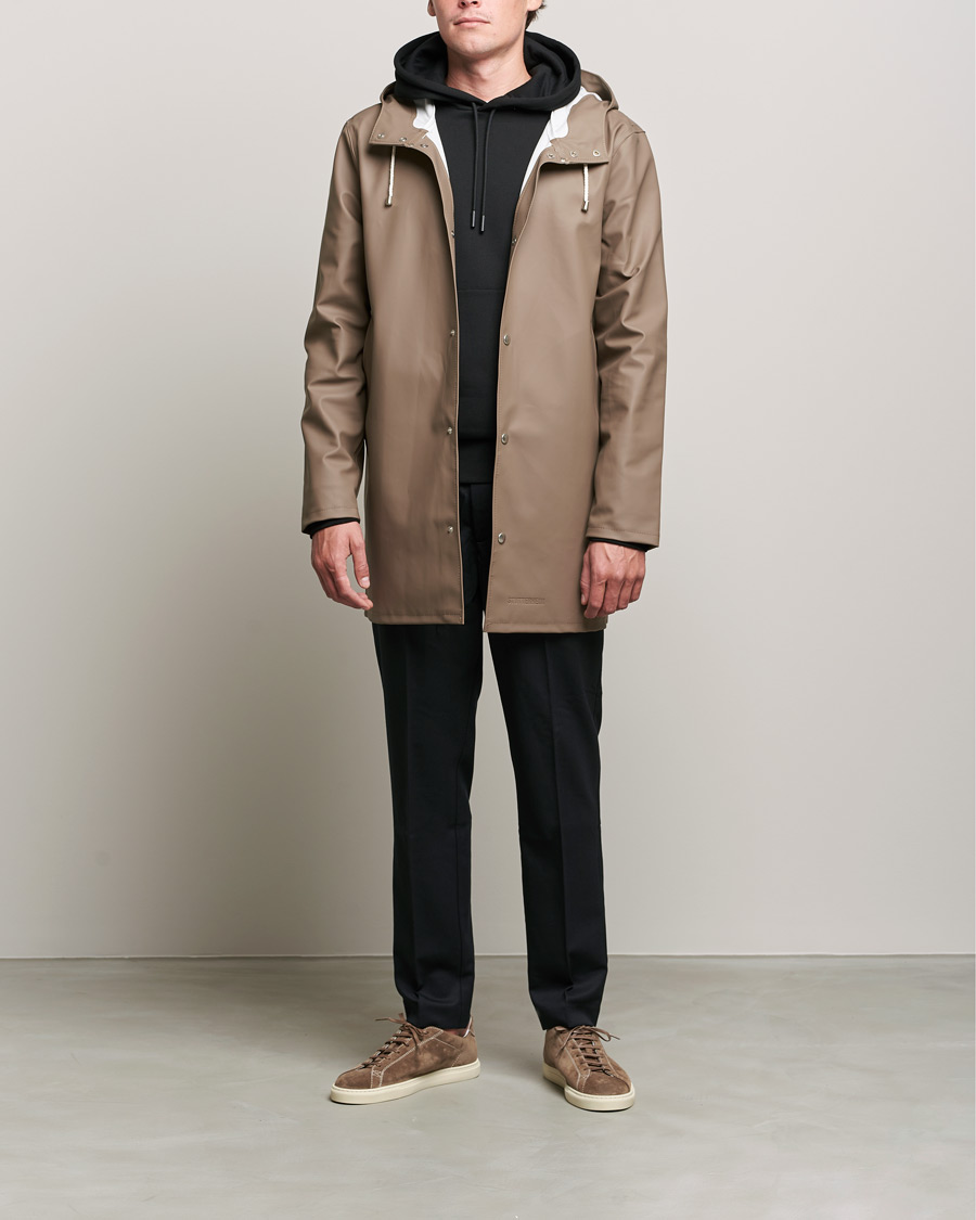 Herren | Jacken | Stutterheim | Stockholm Raincoat Mole Brown