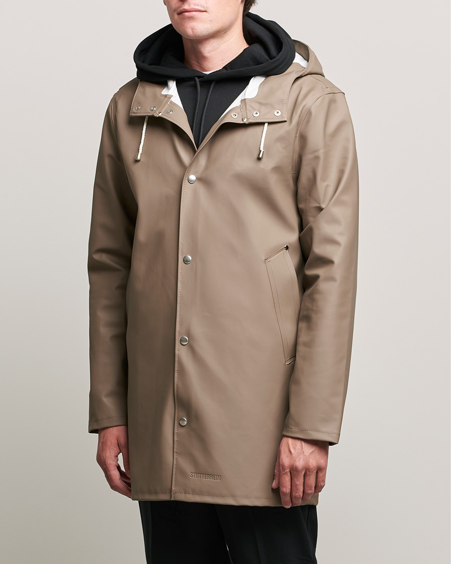 Herren | Jacken | Stutterheim | Stockholm Raincoat Mole Brown