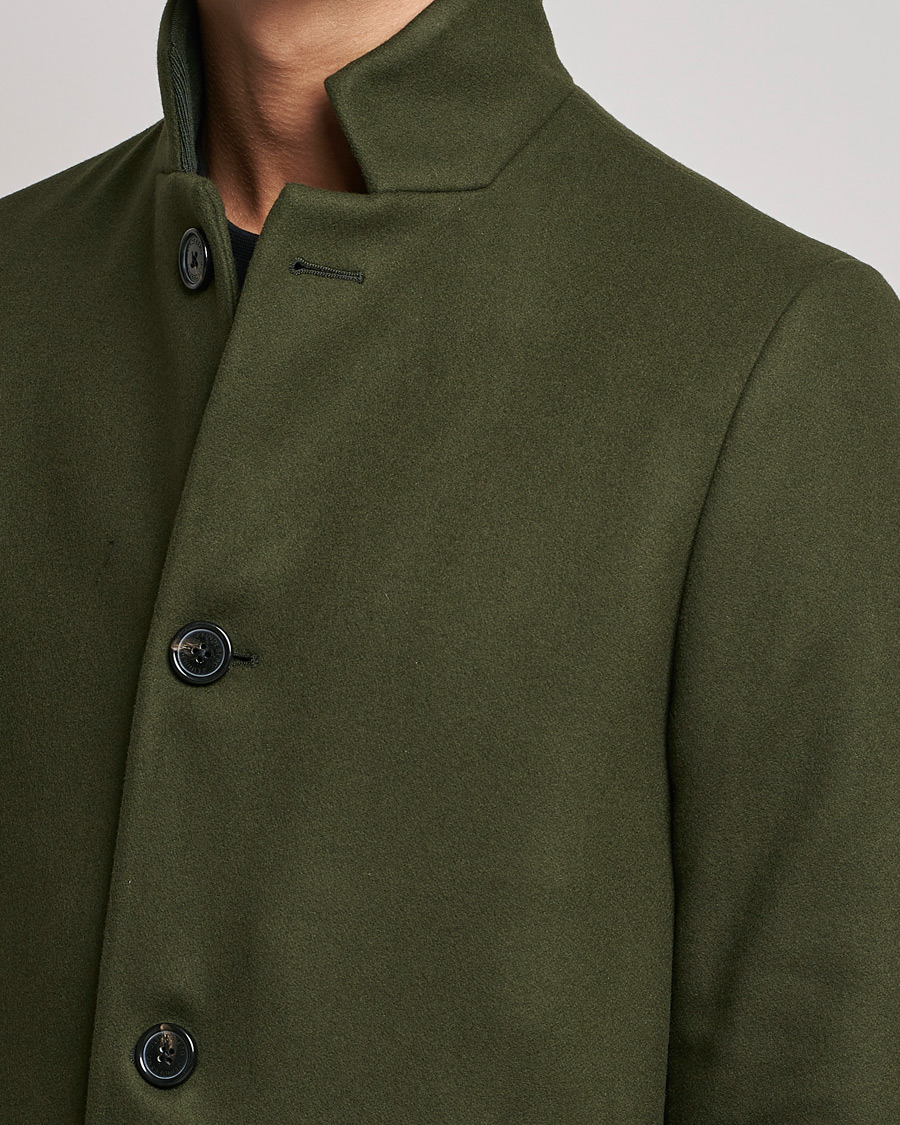 Herren | Jacken | J.Lindeberg | Holger 2.0 Melton Coat Forest Green