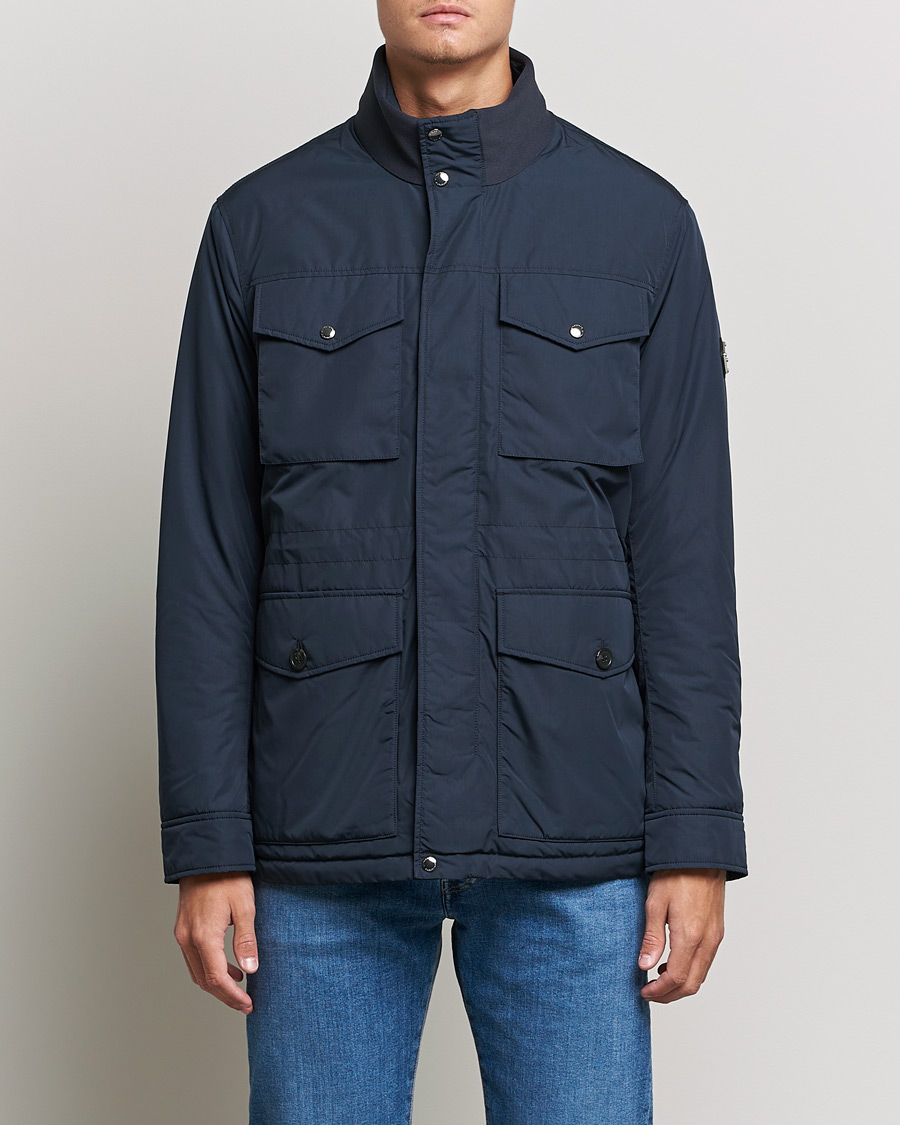 Herren | Jacken | J.Lindeberg | Acer Padded Field Jacket Navy