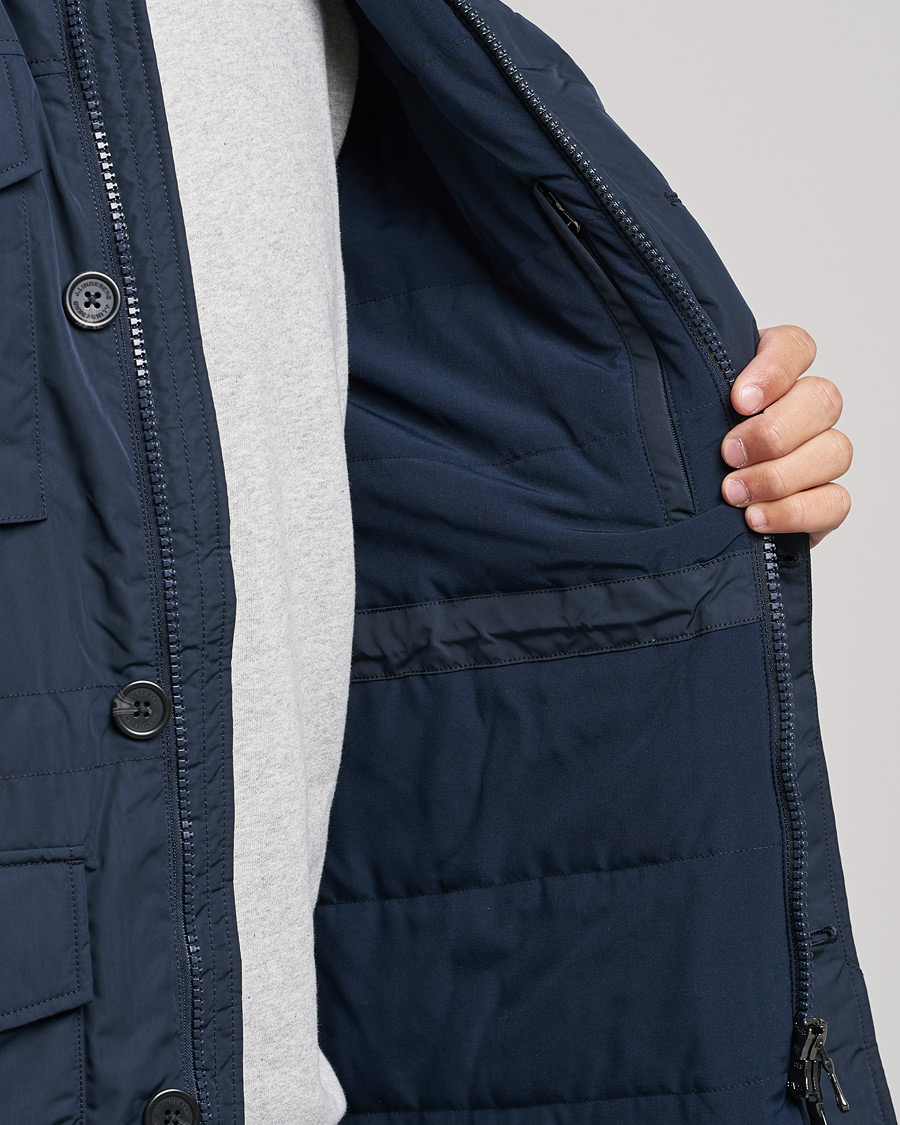 Herren | Jacken | J.Lindeberg | Acer Padded Field Jacket Navy