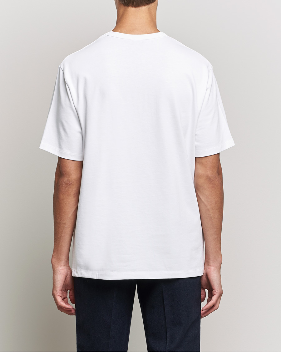 Herren | T-Shirts | J.Lindeberg | Camilo Logo T-Shirt White