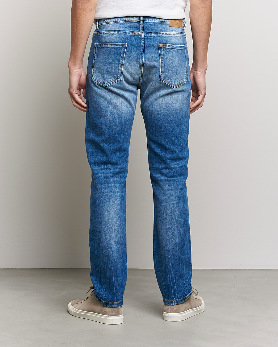 Herren | Jeans | J.Lindeberg | Cody Vintage Wash Jeans Light Blue