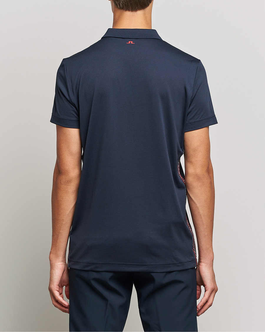 Herren | Poloshirts | J.Lindeberg | Diamond Regular Fit Polo Navy
