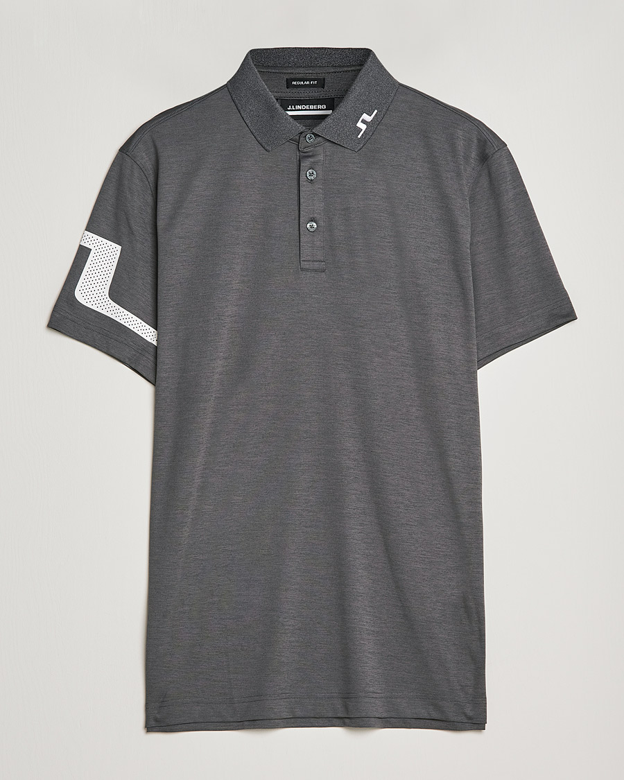 Herren | Poloshirts | J.Lindeberg | Heath Regular Fit Polo Volcanic Ash