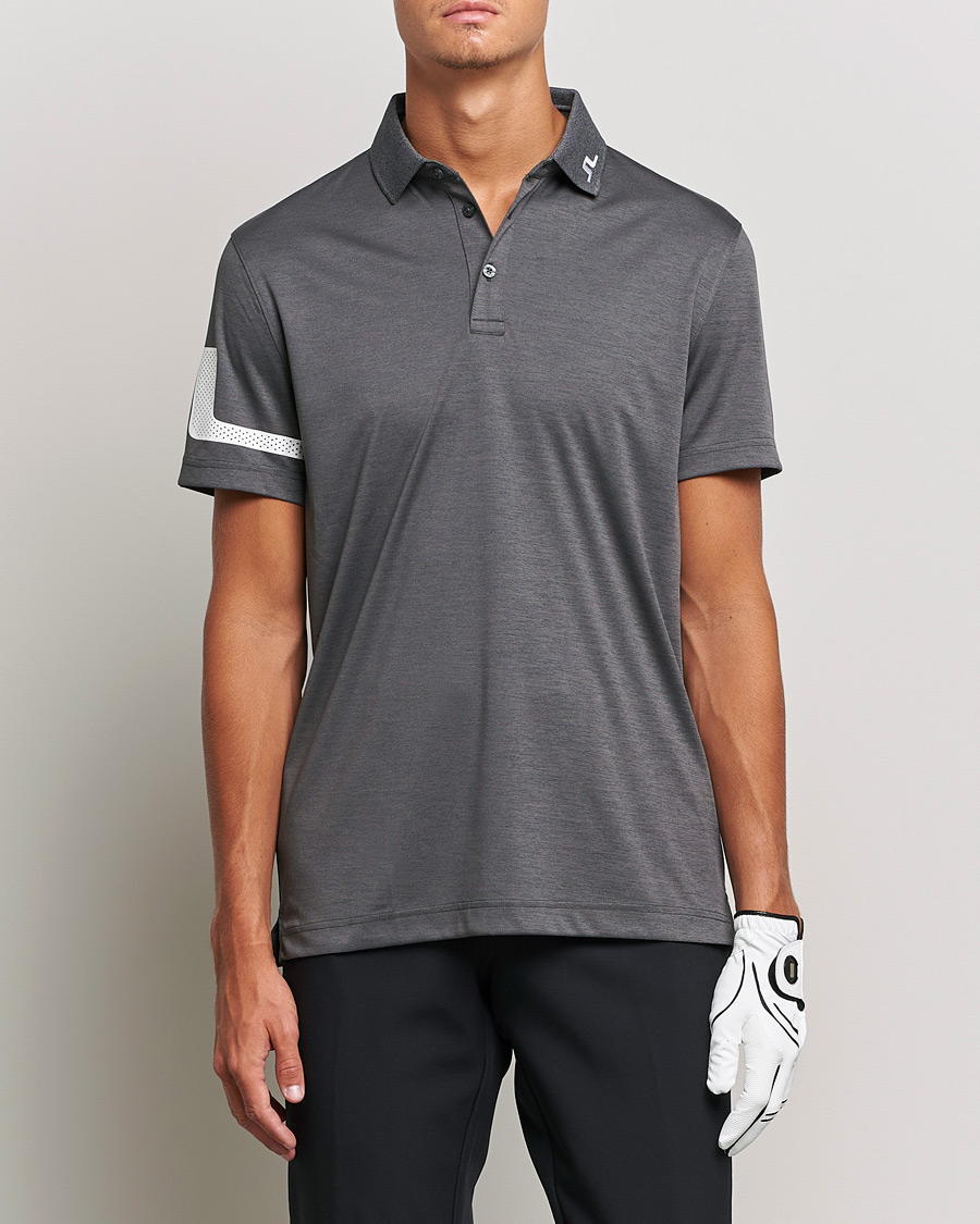Herren | Poloshirts | J.Lindeberg | Heath Regular Fit Polo Volcanic Ash
