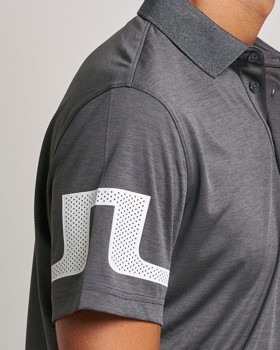 Herren | Poloshirts | J.Lindeberg | Heath Regular Fit Polo Volcanic Ash