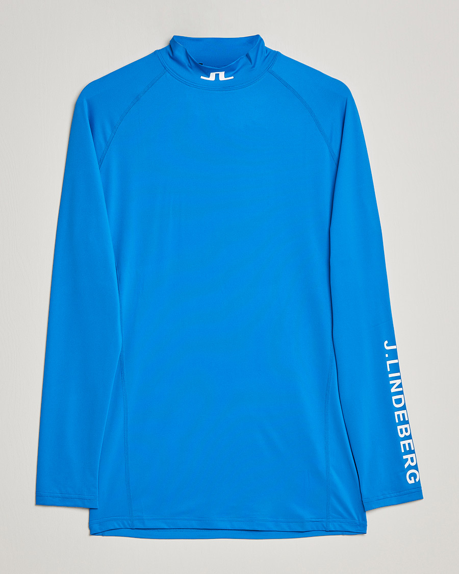 Herren | T-Shirts | J.Lindeberg | Aello Soft Compression T-Shirt Directoire Blue