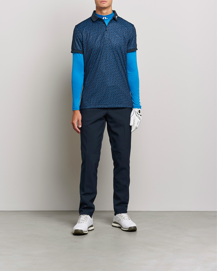 Herren | T-Shirts | J.Lindeberg | Aello Soft Compression T-Shirt Directoire Blue