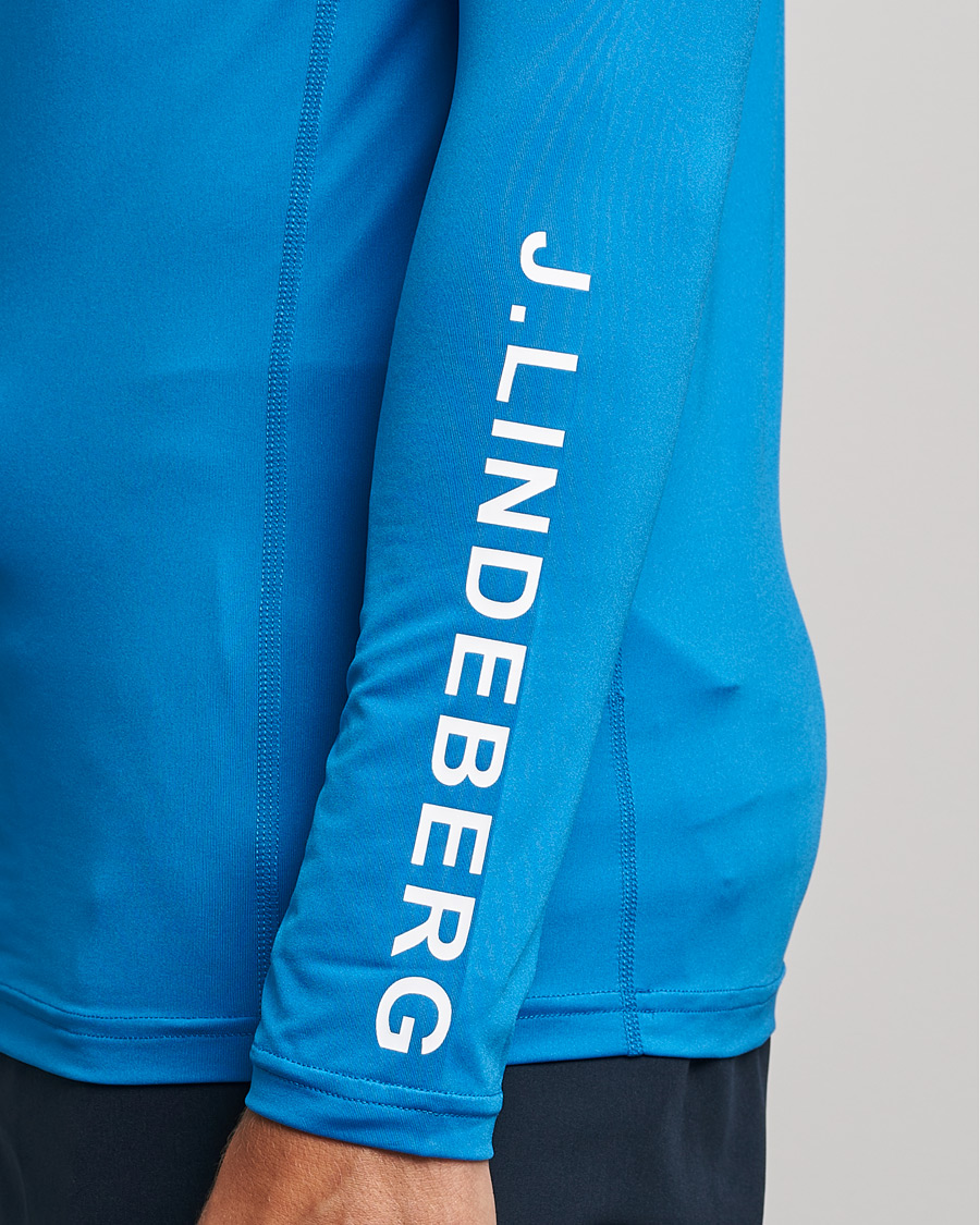 Herren | T-Shirts | J.Lindeberg | Aello Soft Compression T-Shirt Directoire Blue