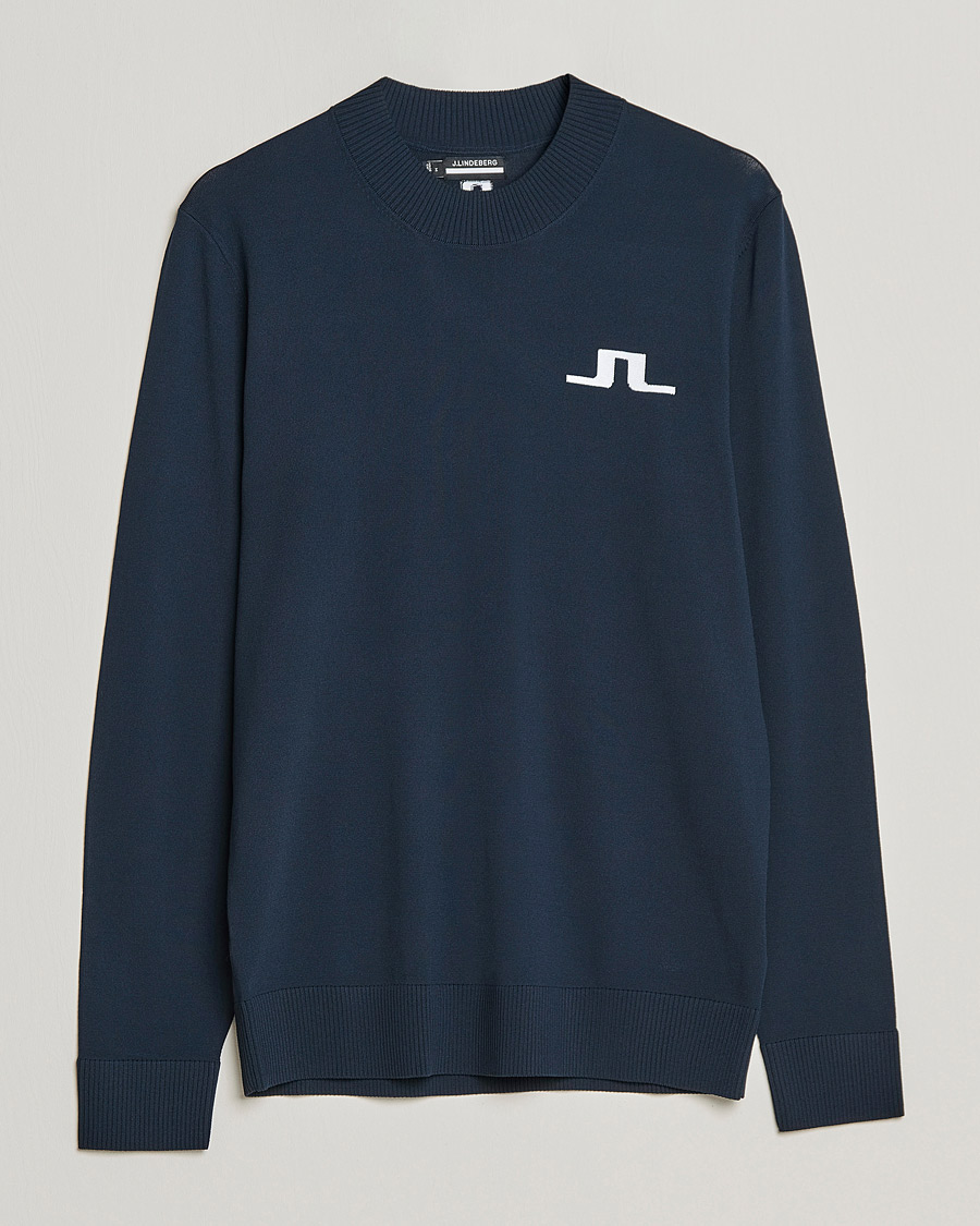 Herren | Pullover | J.Lindeberg | Gus Knitted Golf Sweater Navy