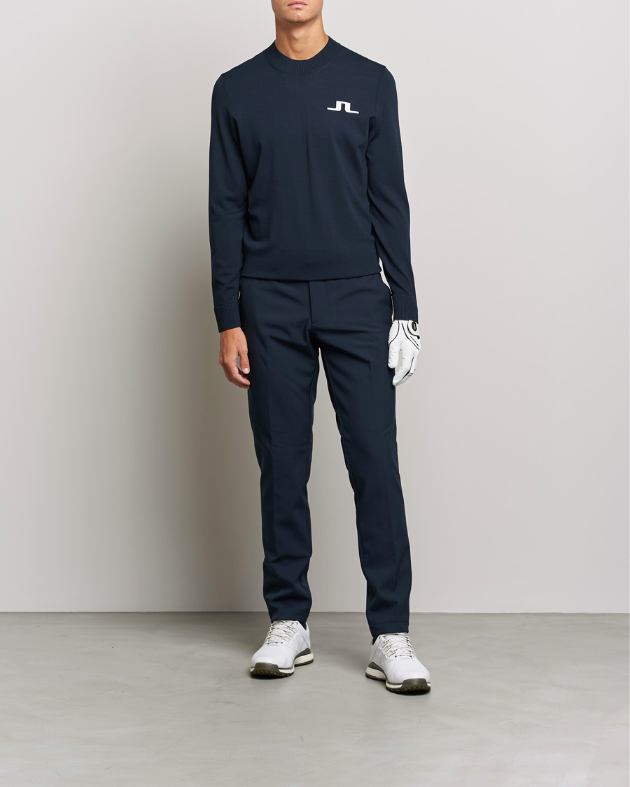 Herren | Pullover | J.Lindeberg | Gus Knitted Golf Sweater Navy