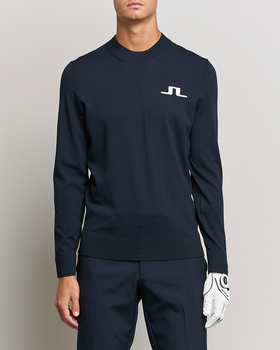 Herren | Pullover | J.Lindeberg | Gus Knitted Golf Sweater Navy