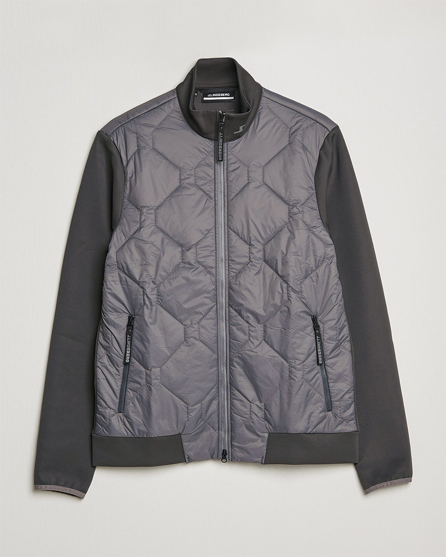 Herren | Jacken | J.Lindeberg | Quilted Hybrid Jacket Gargoyle