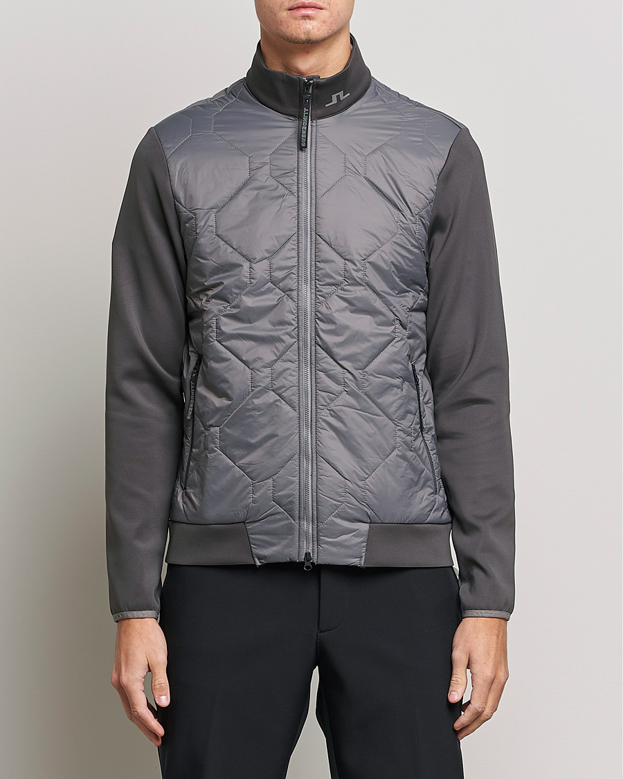 Herren | Jacken | J.Lindeberg | Quilted Hybrid Jacket Gargoyle
