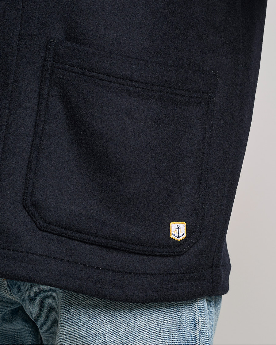 Herren | Jacken | Armor-lux | Veste Heriagte Wool Jacket Navy