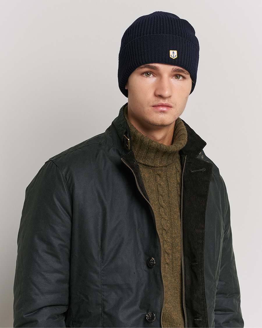Herren | Armor-lux Bonnet Héritage Beanie Navy | Armor-lux | Bonnet Héritage Beanie Navy