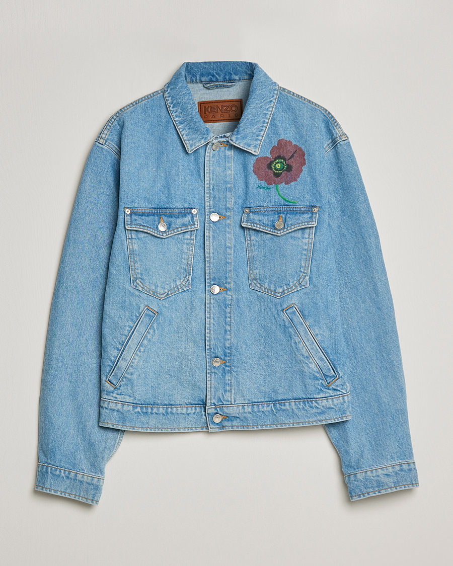 Herren | Jacken | KENZO | Trucker Denim Jacket Sky Blue