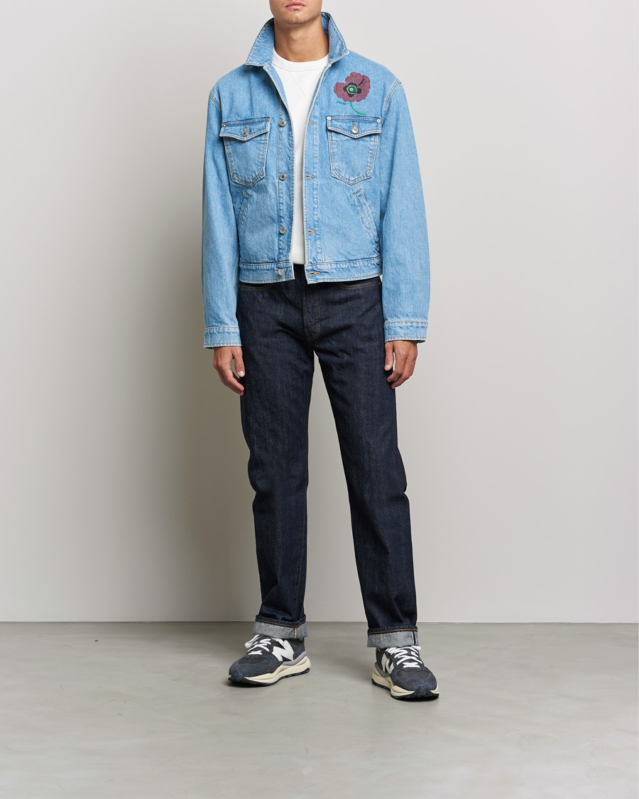 Herren | Jacken | KENZO | Trucker Denim Jacket Sky Blue