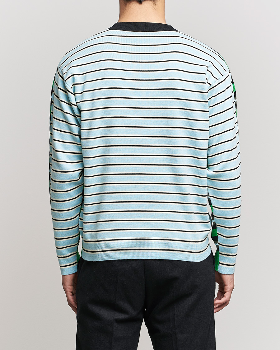 Herren | Pullover | KENZO | Stripes Wool Knitted Jumper Grass Green