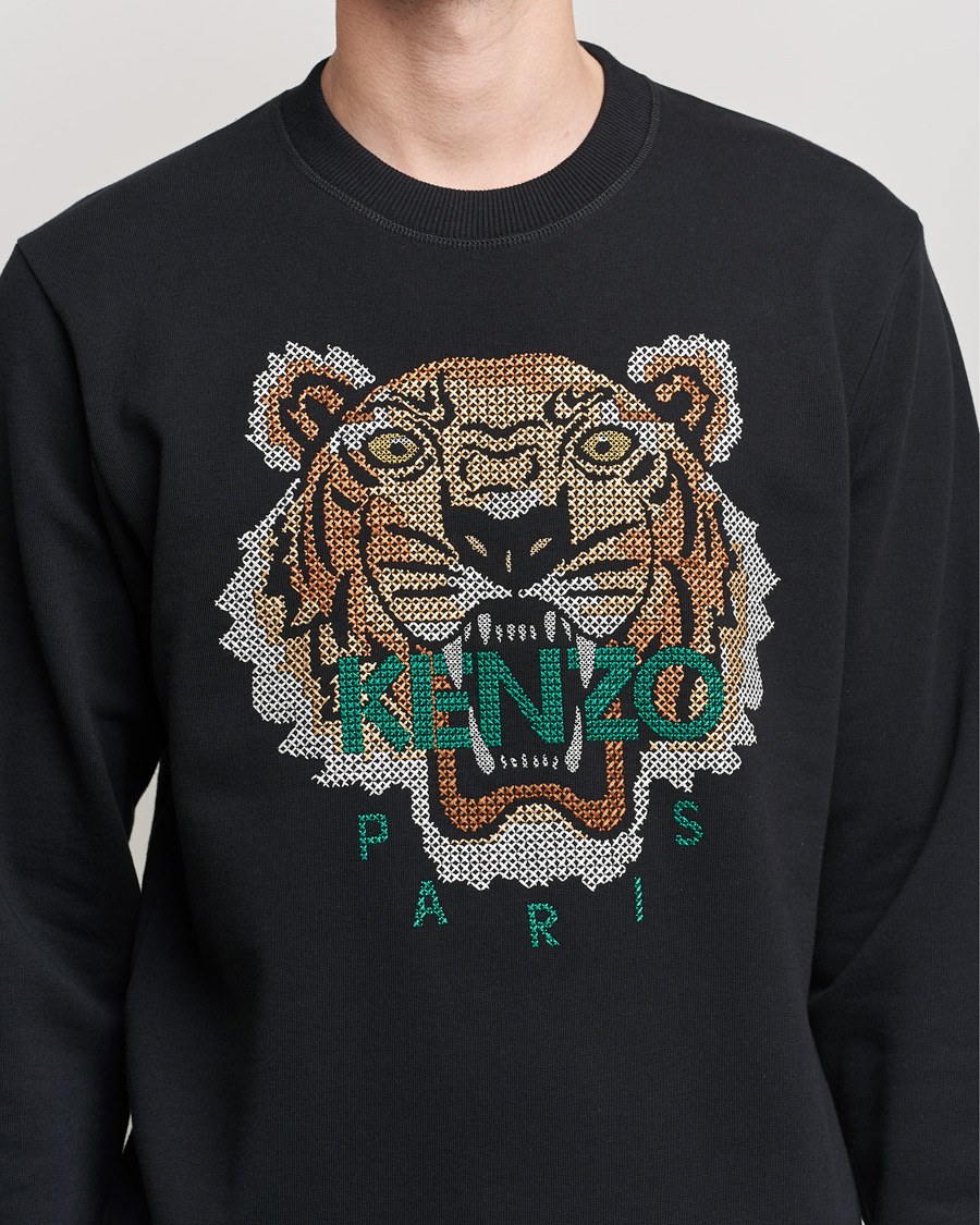 Herren | Pullover | KENZO | Original Tiger Sweatshirt Black