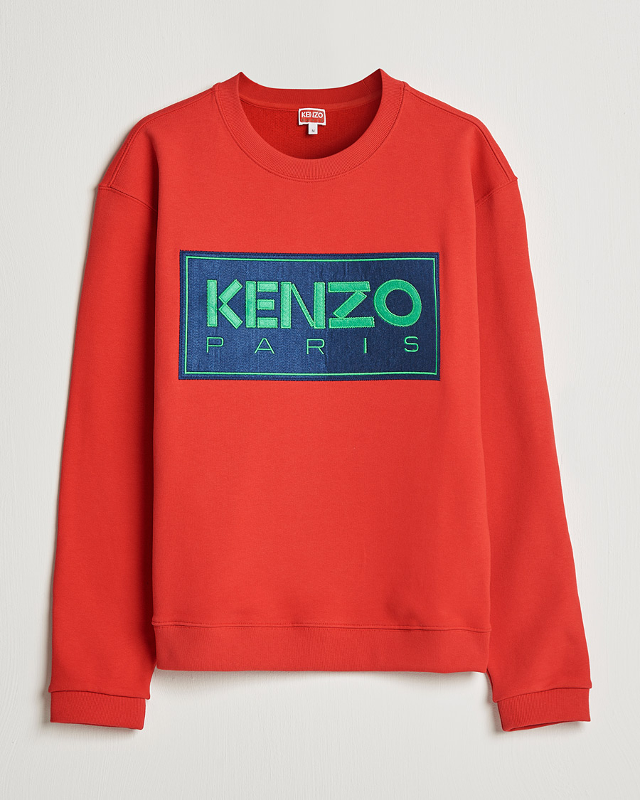 Herren | Pullover | KENZO | Paris Classic Crew Neck Sweatshirt Medium Red