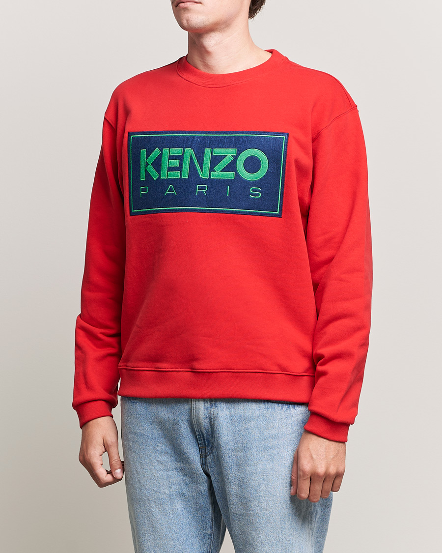 Herren | Pullover | KENZO | Paris Classic Crew Neck Sweatshirt Medium Red