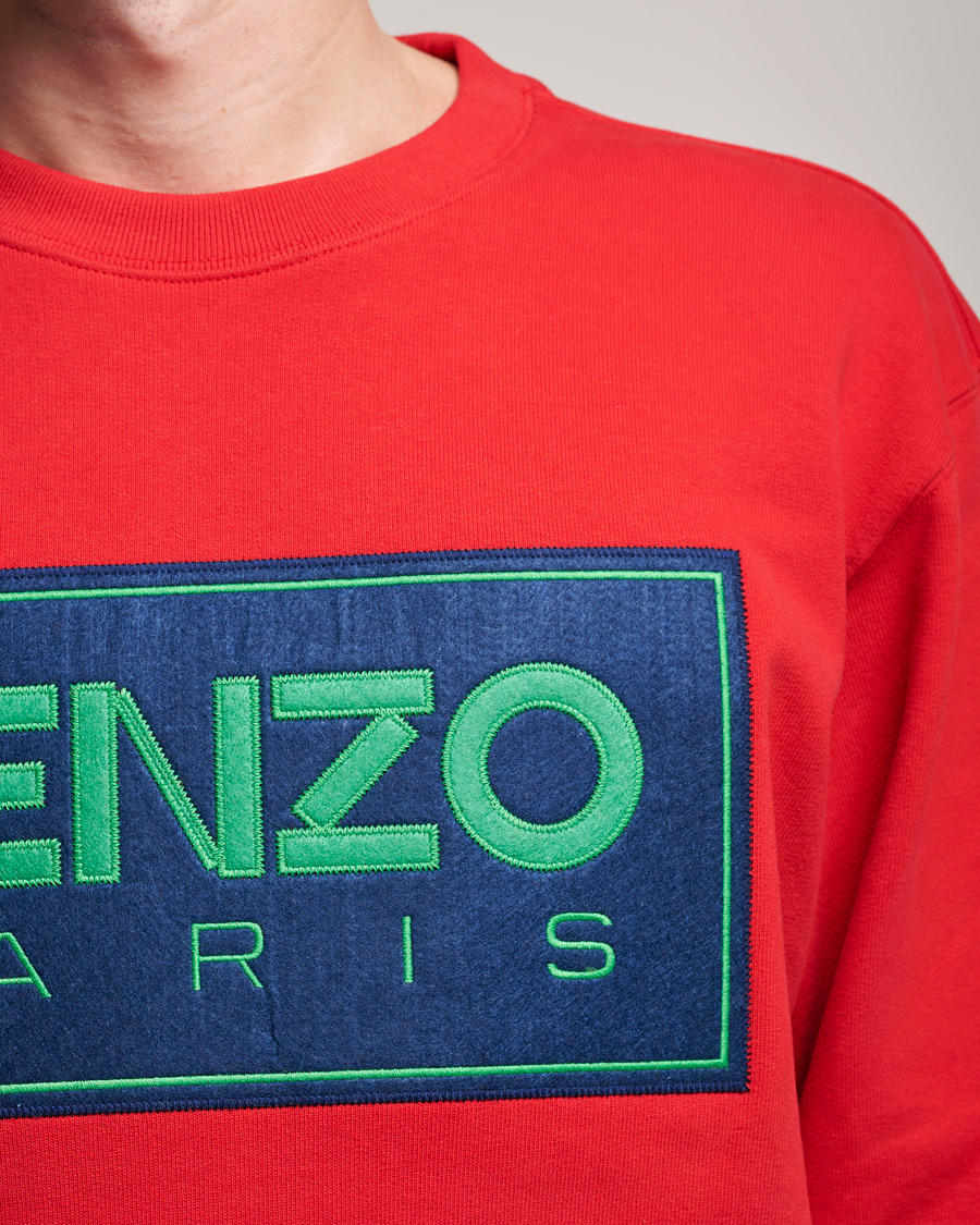 Herren | Pullover | KENZO | Paris Classic Crew Neck Sweatshirt Medium Red
