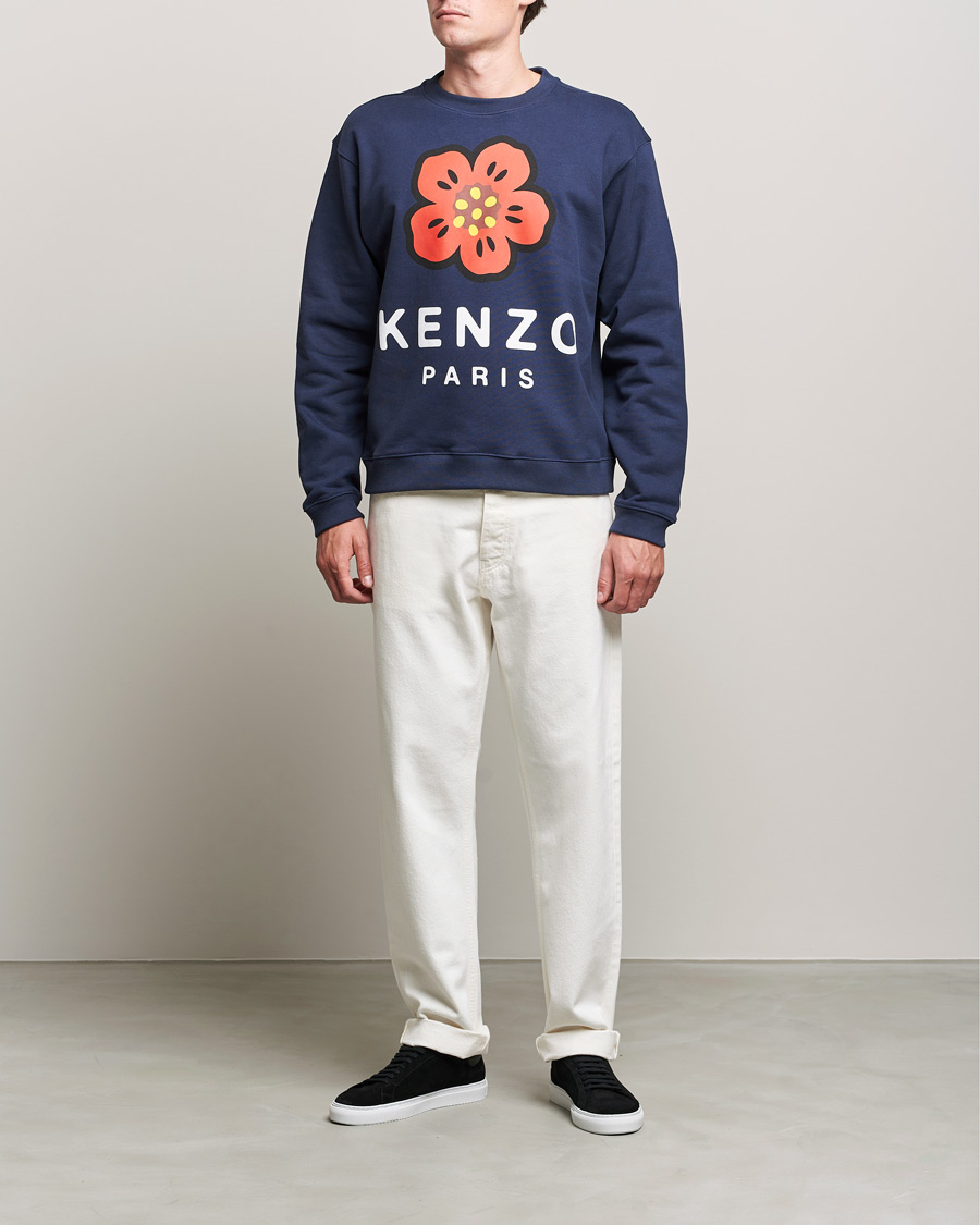 Herren | Pullover | KENZO | Logo Classic Sweatshirt Midnight Blue