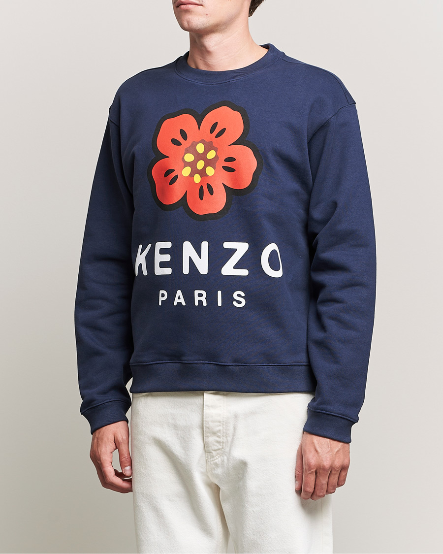 Herren | Pullover | KENZO | Logo Classic Sweatshirt Midnight Blue