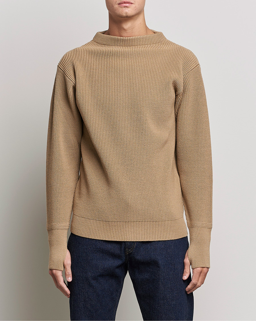 Herren | Pullover | Andersen-Andersen | Sailor Wool Crewneck Camel