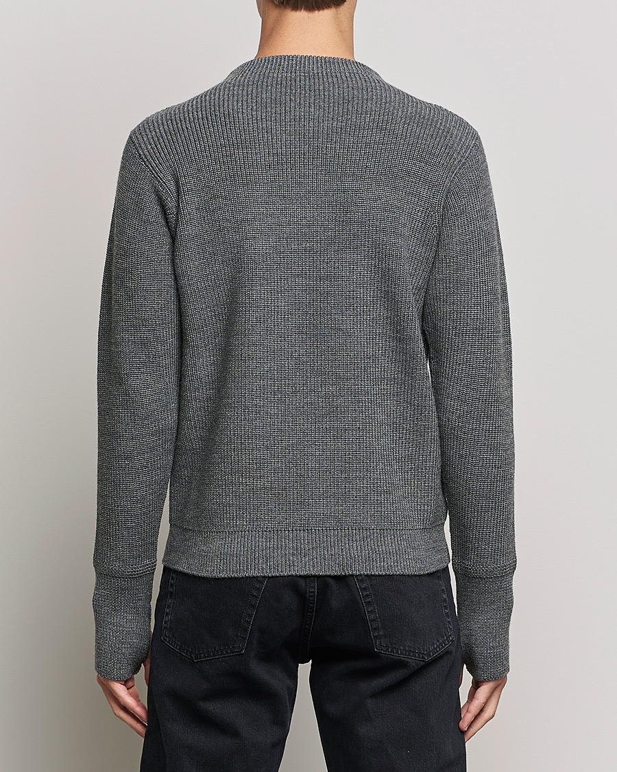 Herren | Pullover | Andersen-Andersen | Sailor Wool Crewneck Grey