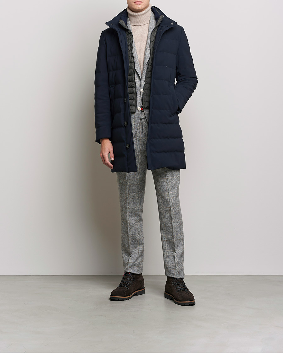 Herren | Jacken | Kiton | Technical Down Coat Navy