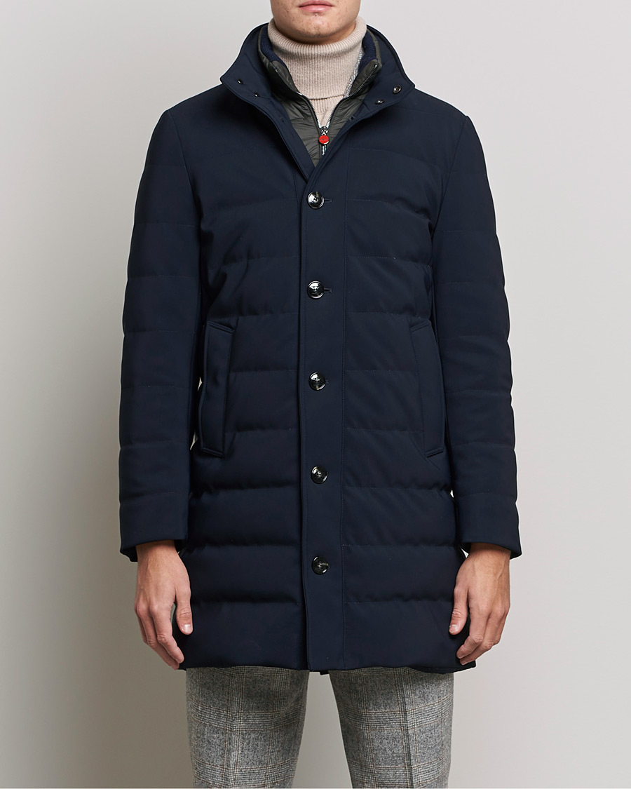 Herren | Jacken | Kiton | Technical Down Coat Navy