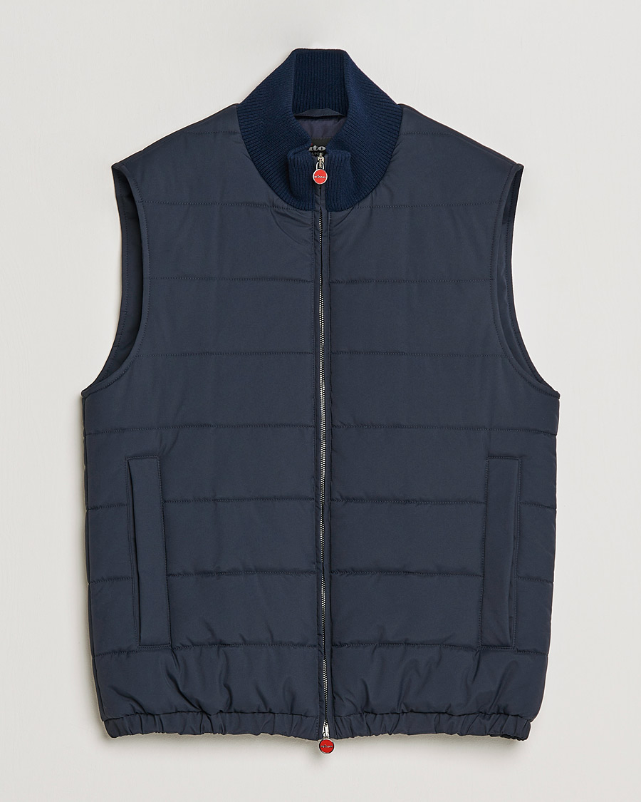Herren | Jacken | Kiton | Nylon Down Vest Navy