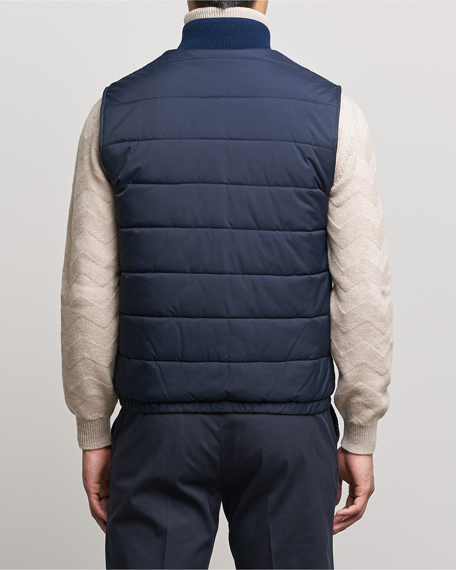 Herren | Jacken | Kiton | Nylon Down Vest Navy