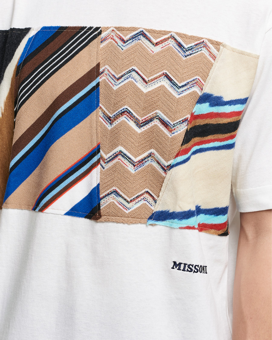 Herren | T-Shirts | Missoni | Patchwork T-Shirt White
