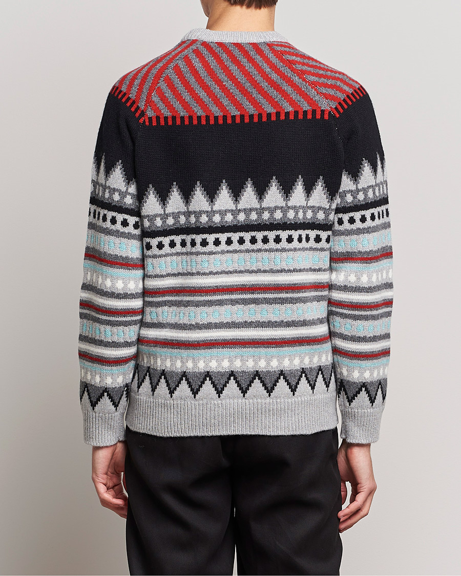 Herren | Pullover | Missoni | Mountain Calling Jacquard Sweater Grey/Red