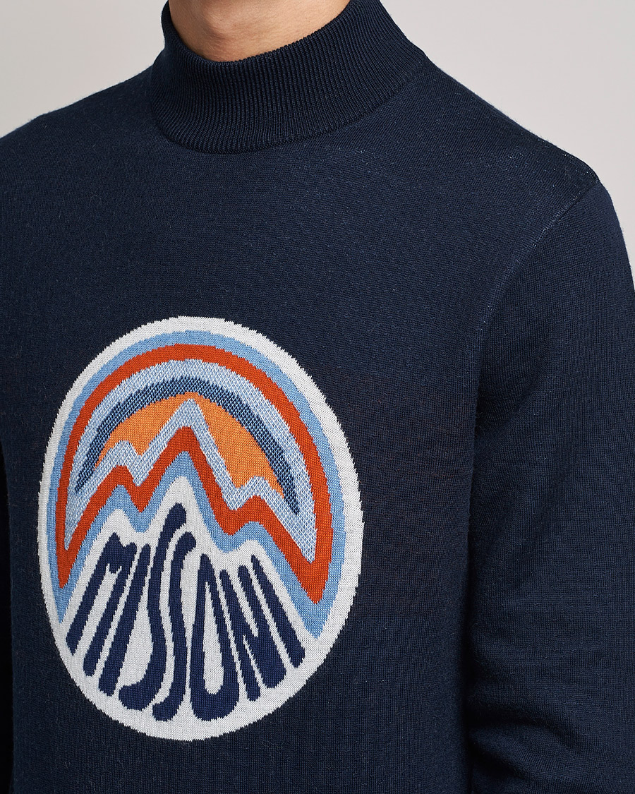 Herren | Pullover | Missoni | Mountain Calling High Neck Navy