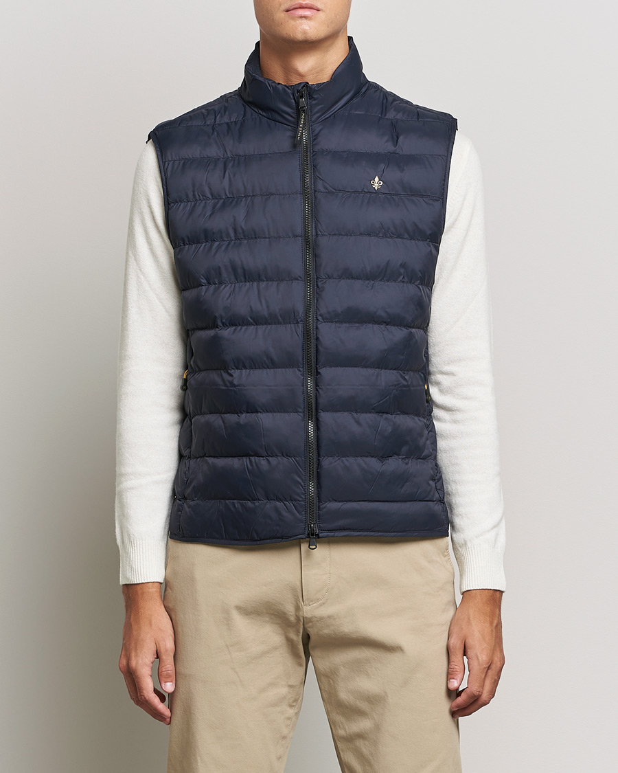 Herren | Westen | Morris | Norfolk Liner Vest Navy