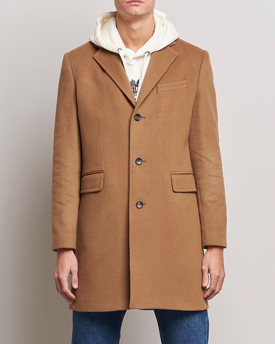 Herren | Jacken | Morris | Wool/Cashmere Coat Camel