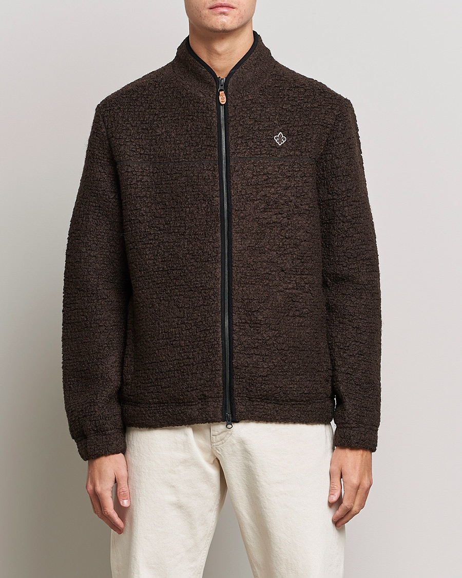 Herren | Pullover | Morris | Chadwick Pile Jacket Dark Brown
